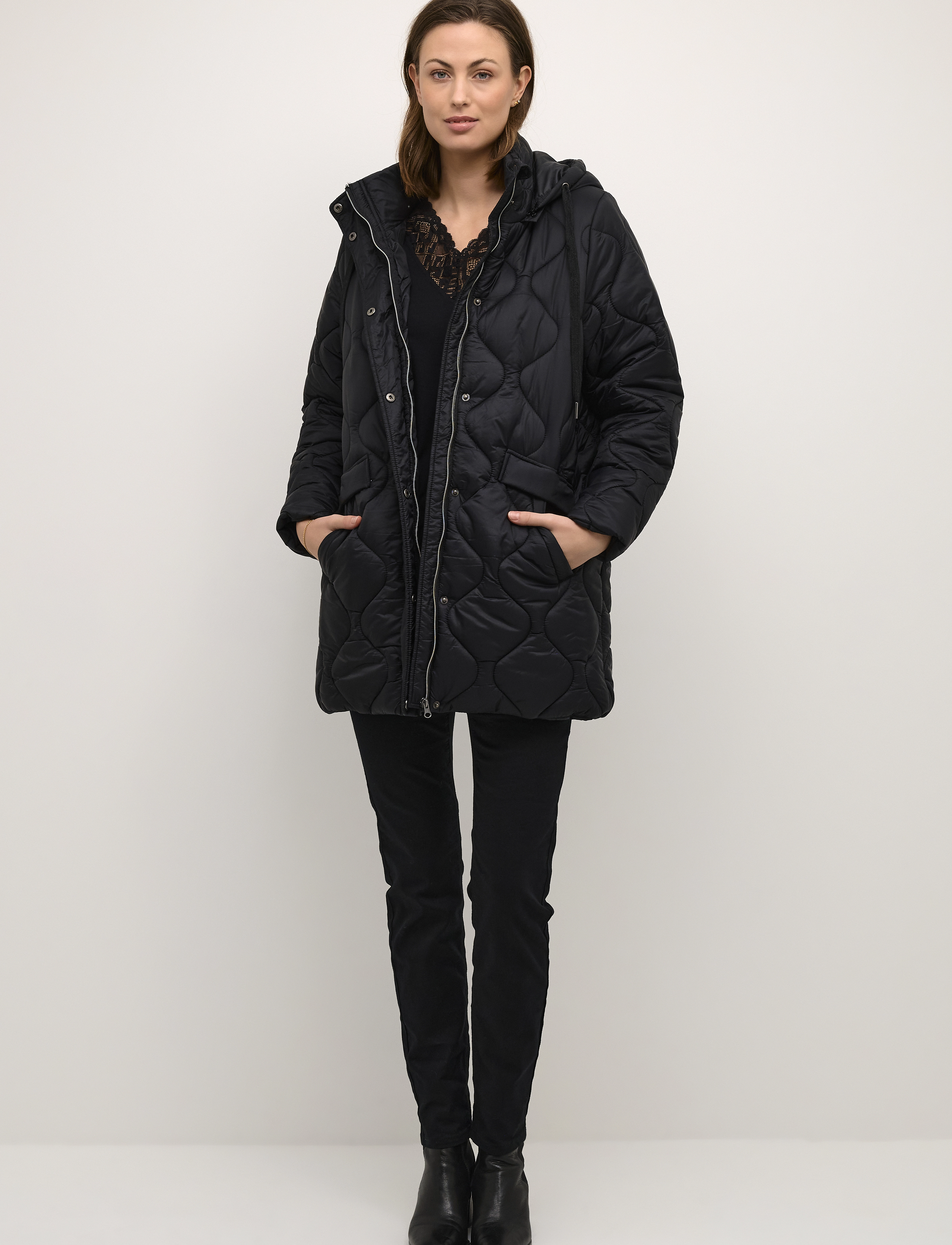Cream - CRGaiagro Short Jacket - pitch black - 3