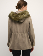 Cream - CRFranka Jacket - winter jackets - brown lentil - 4