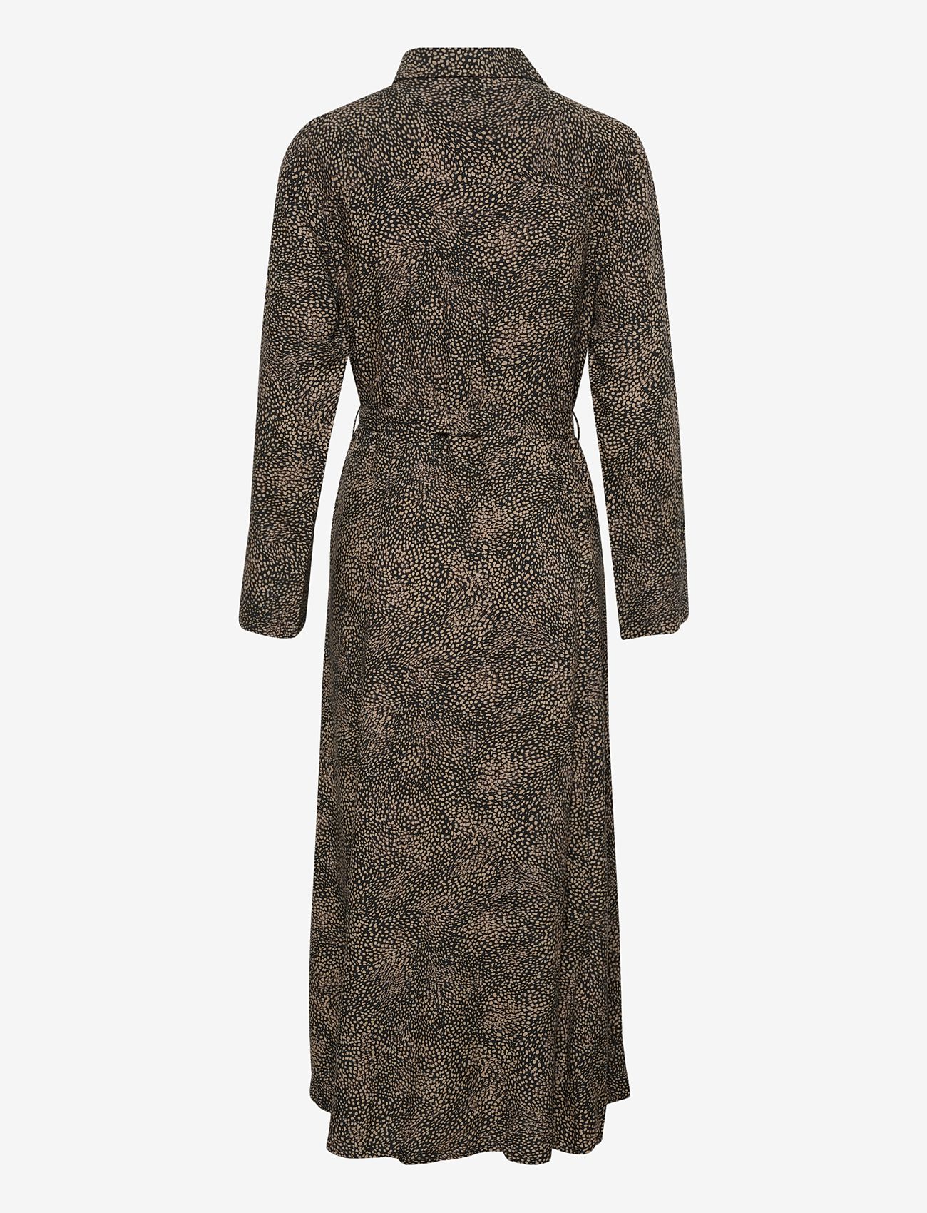 Cream - CRTiah shirt dress - Zally fit - artistic dot print - 2