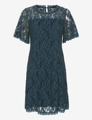CRKit Lace Dress - Zally fit - PETROL BLUE