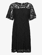 CRKit Lace Dress - Zally fit - PITCH BLACK