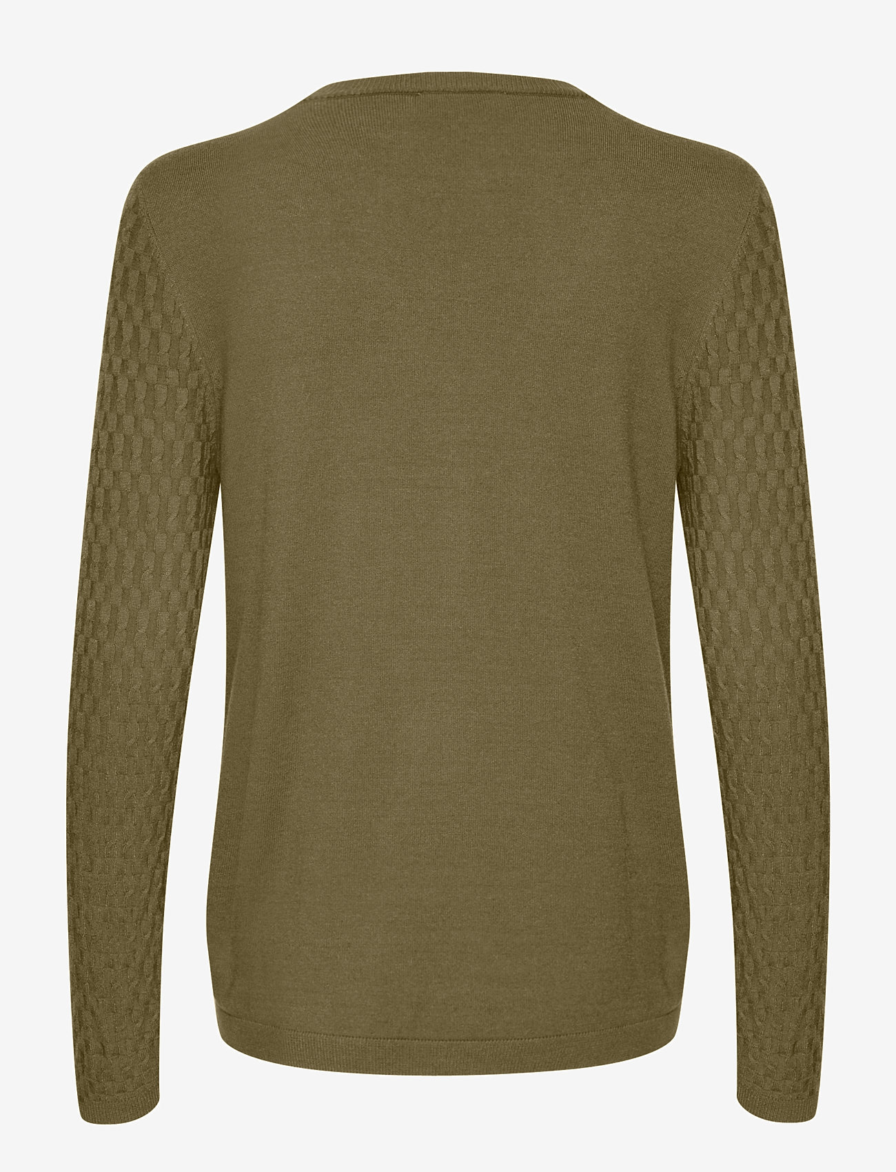 Cream - CRDela Cable Knit Cardigan - sea turtle - 1