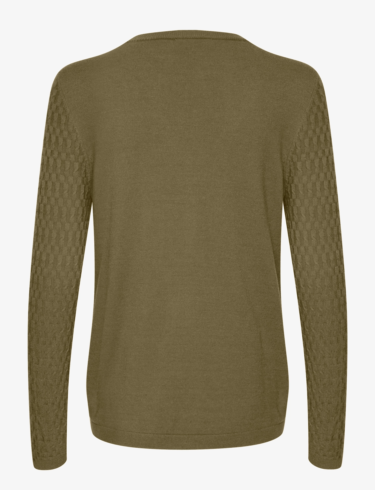 Cream - CRDela Cable Knit Cardigan - sea turtle - 1
