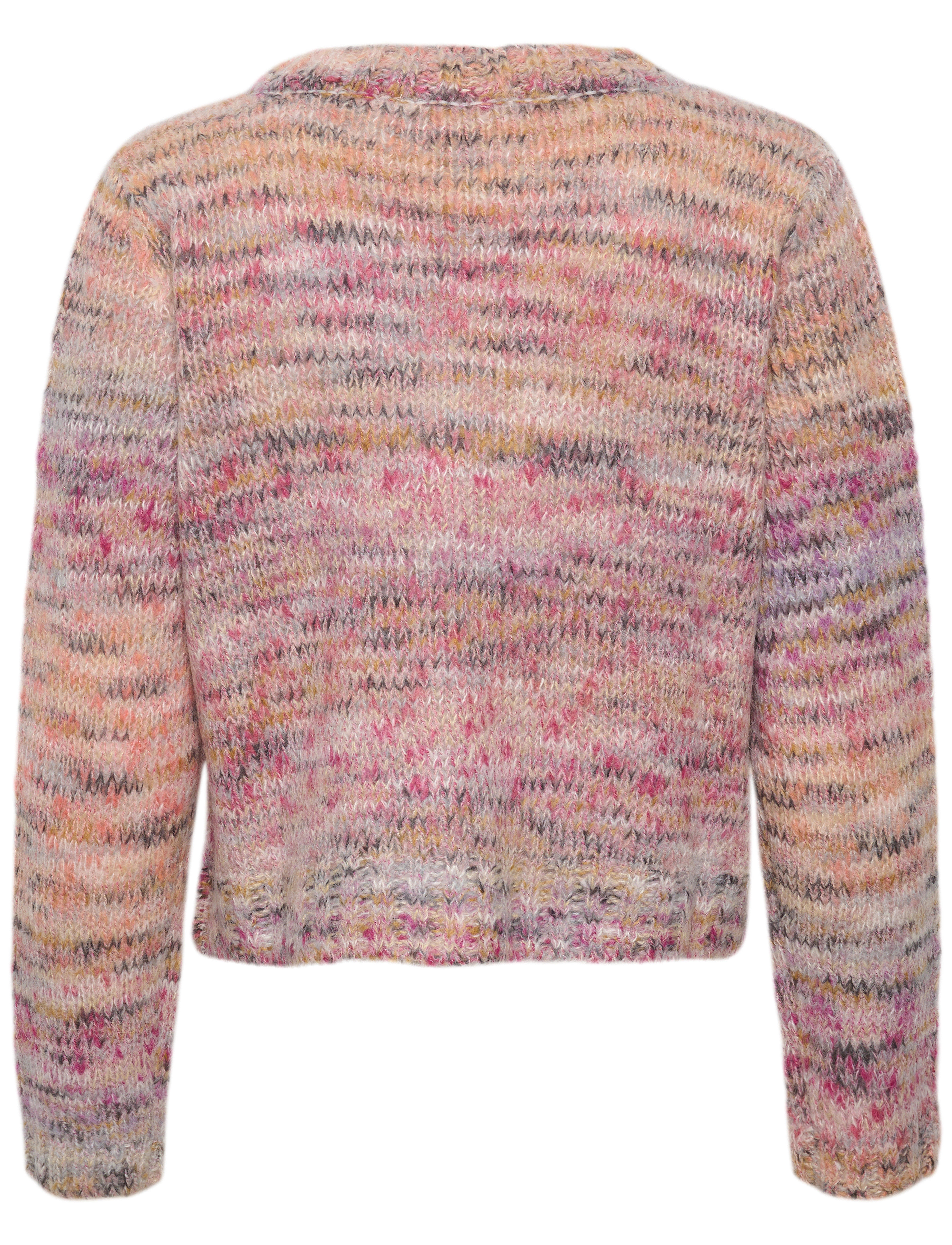 Cream - CRVinnah Knit Cardigan - purple melange - 1