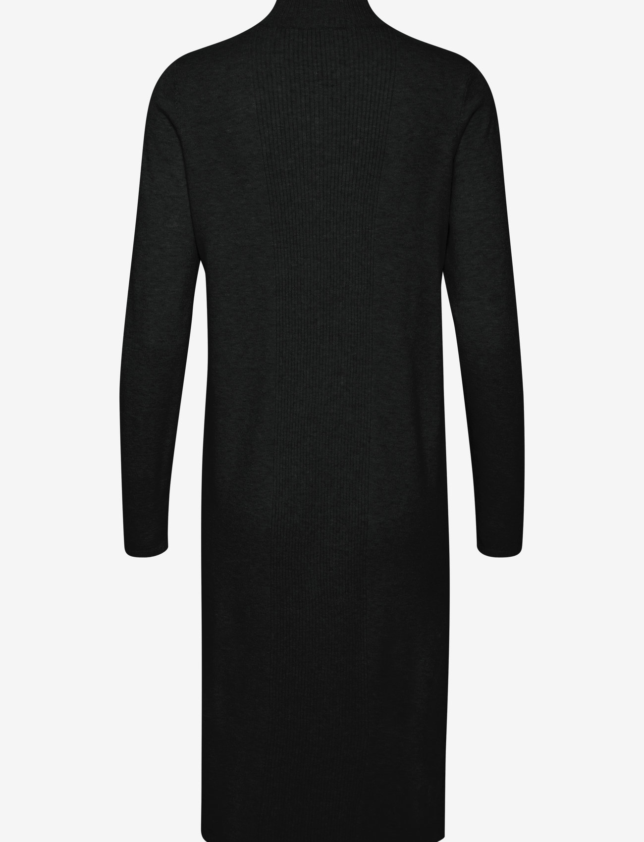 Cream - CRDela Knit Dress - Mollie fit - adītas kleitas - pitch black - 1