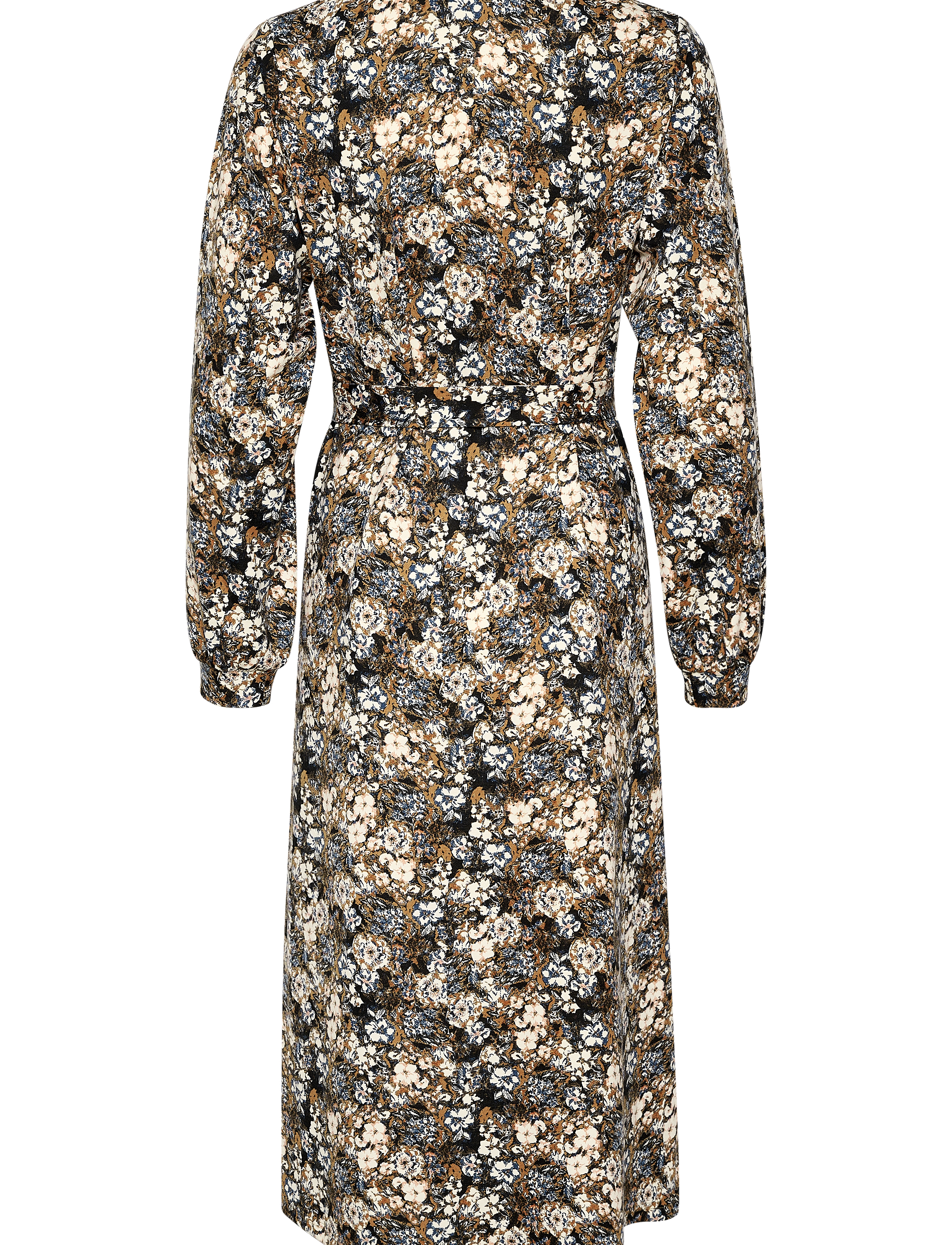 Cream - CRAnett Midi Dress - Zally fit - wickelkleider - pecan brown floral - 2