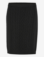 CRDela Knit Skirt - PITCH BLACK