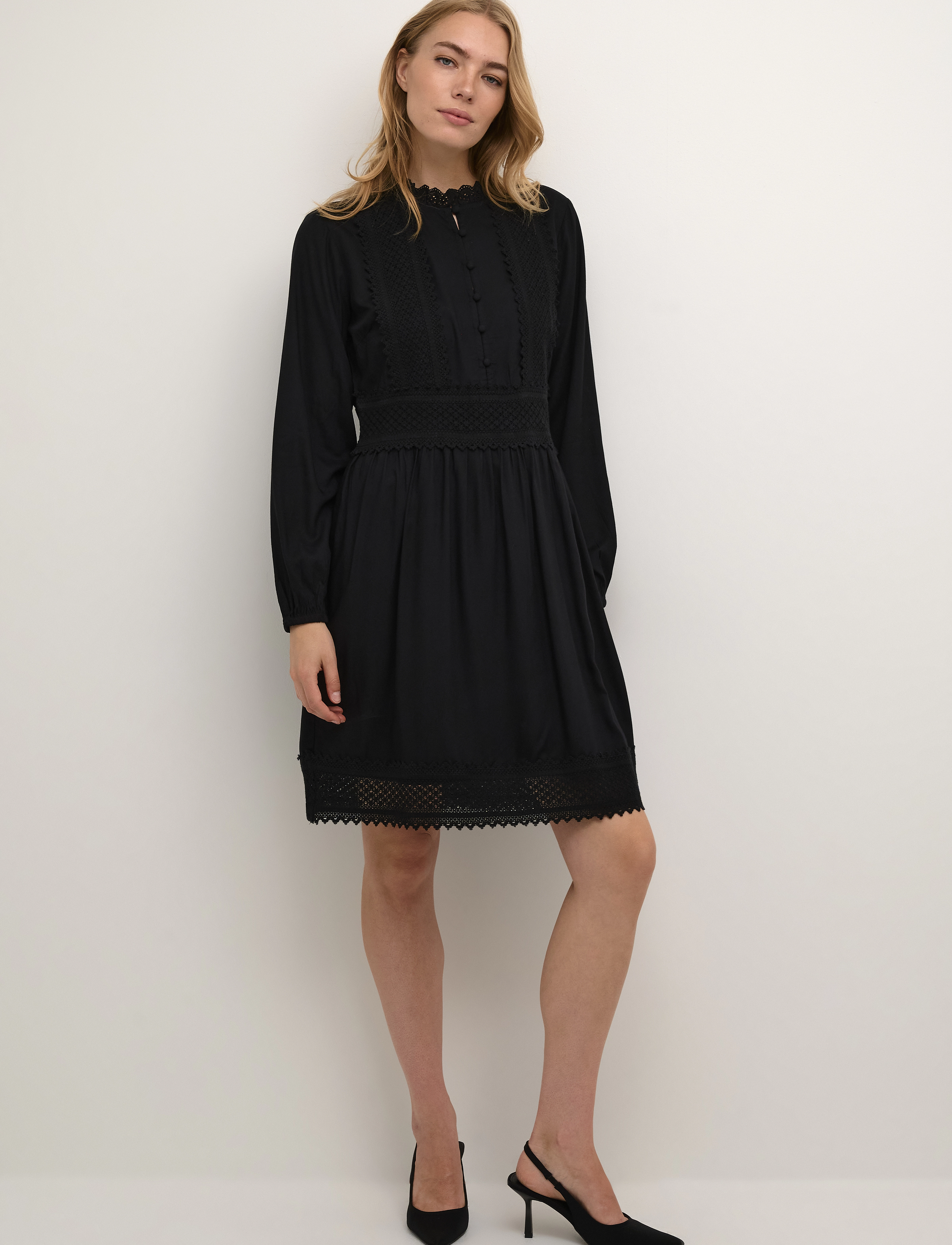 Cream - CRMilla Dress - Zally fit - pitch black - 3