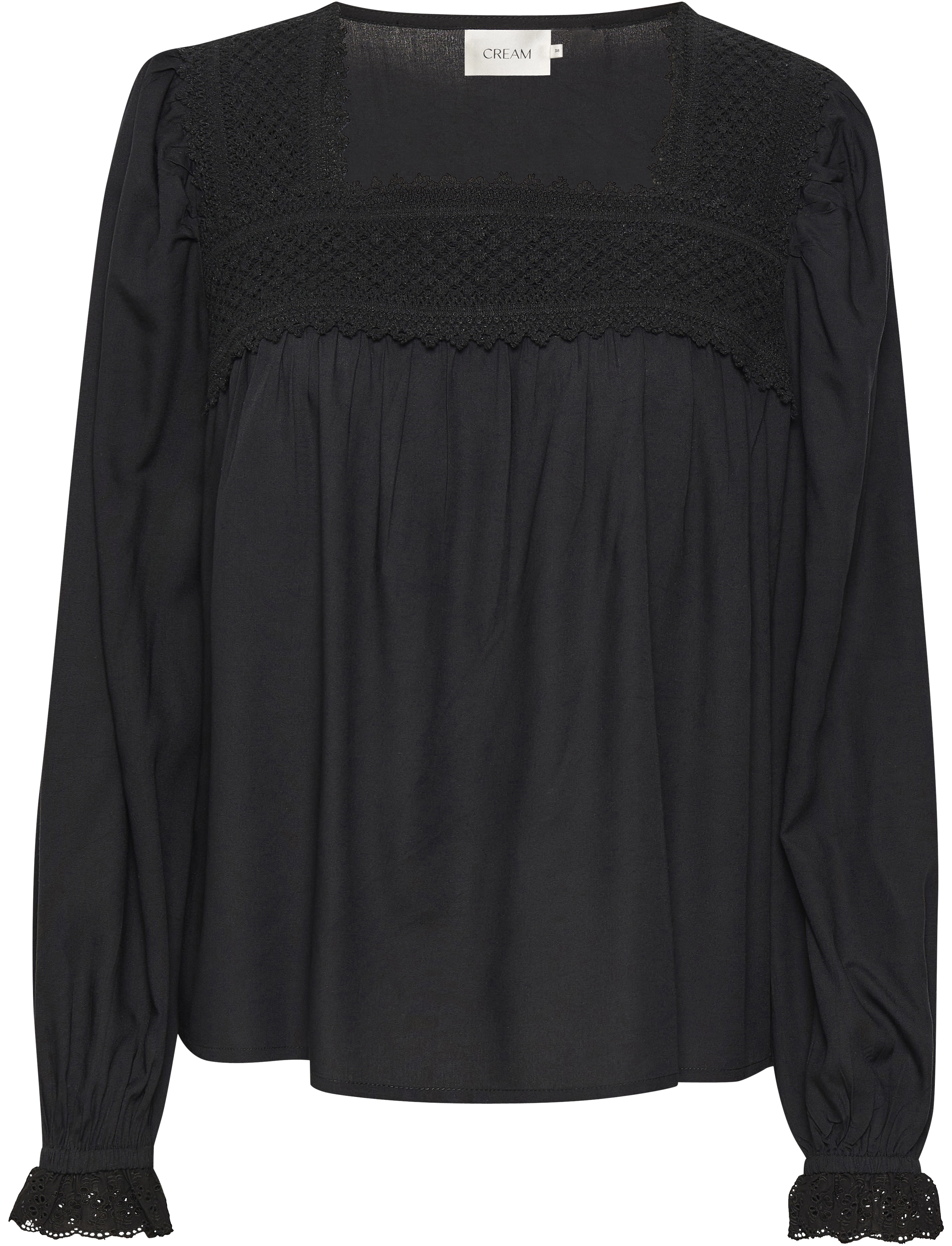 Cream CRMilla Blouse - Tøj - PITCH BLACK / black