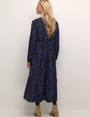 Cream - CRTiah Ankl Length Dress - Zally fit - skjortekjoler - mazarine blue/black print - 4