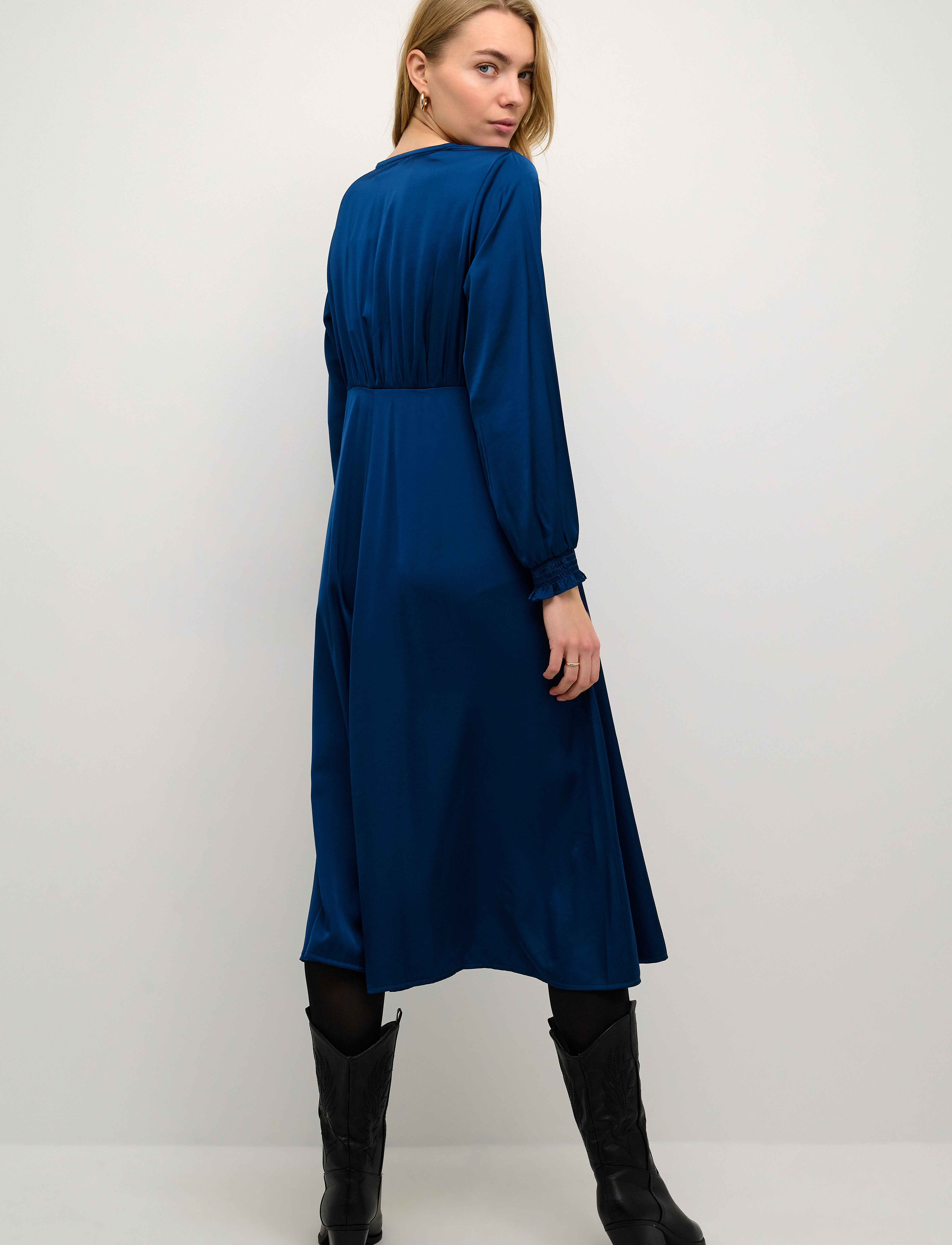 Cream - CRFlivio Dress - Zally fit - gibraltar sea - 4