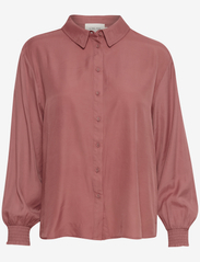Cream - CRNola Long Sleeve Shirt - long-sleeved blouses - canyon rose - 0