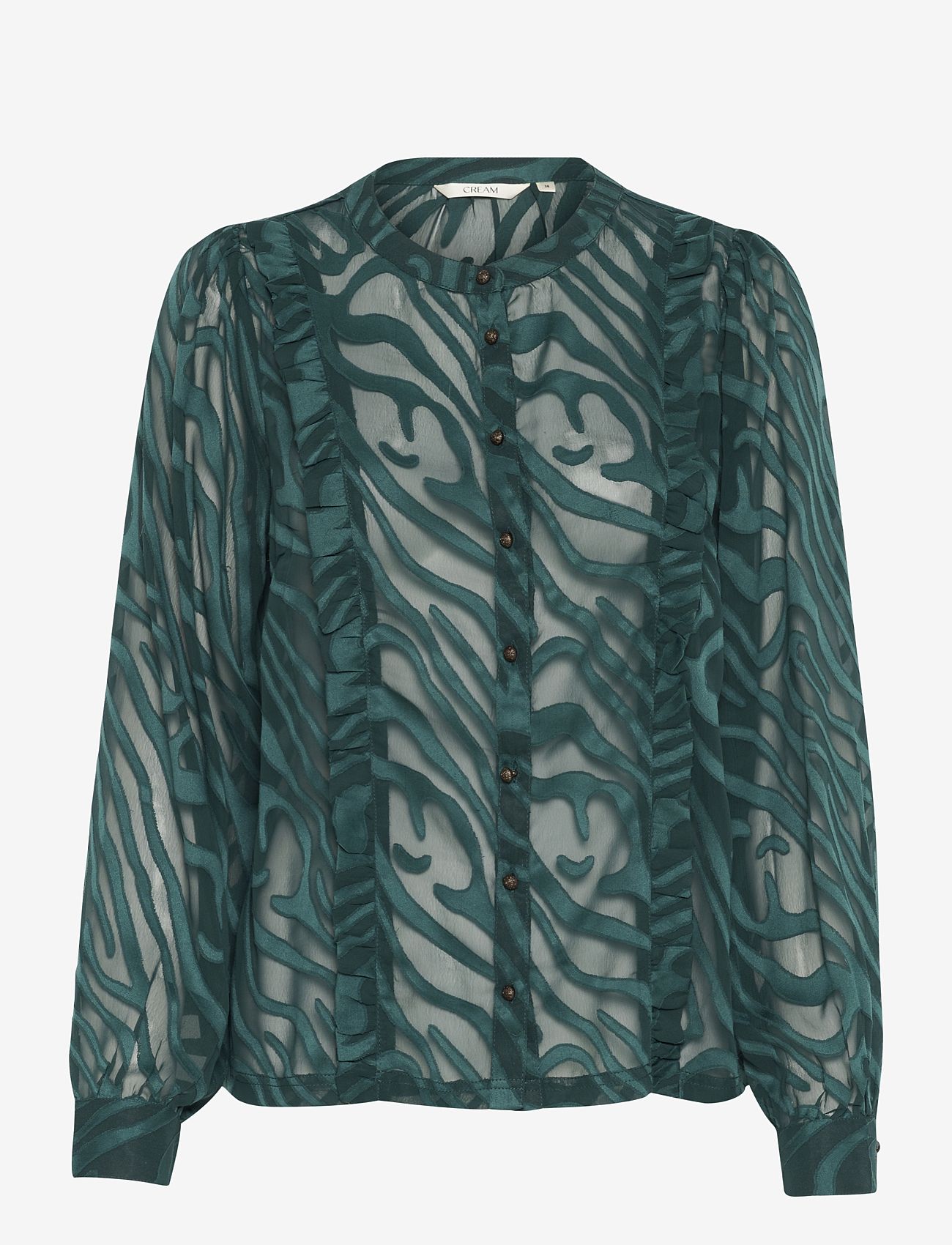 Cream - CRYana Shirt - long sleeved blouses - ponderosa pine animal - 1