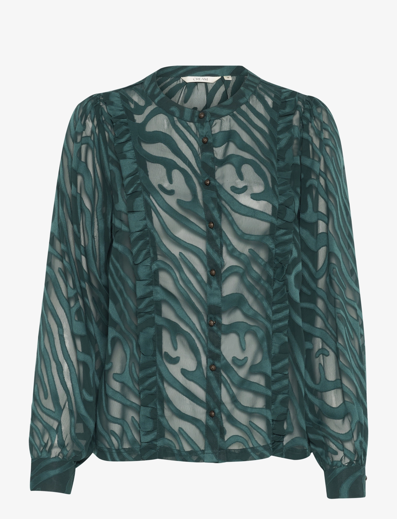 Cream CRYana Shirt - Bluser & Skjorter - PONDEROSA PINE ANIMAL / green