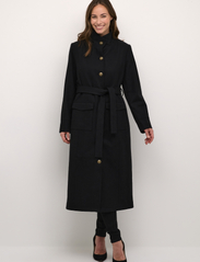 Cream - CRClara Coat - winter coats - pitch black - 1