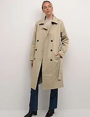 Cream - CRNovinna Trench Coat - spring jackets - silver mink - 3