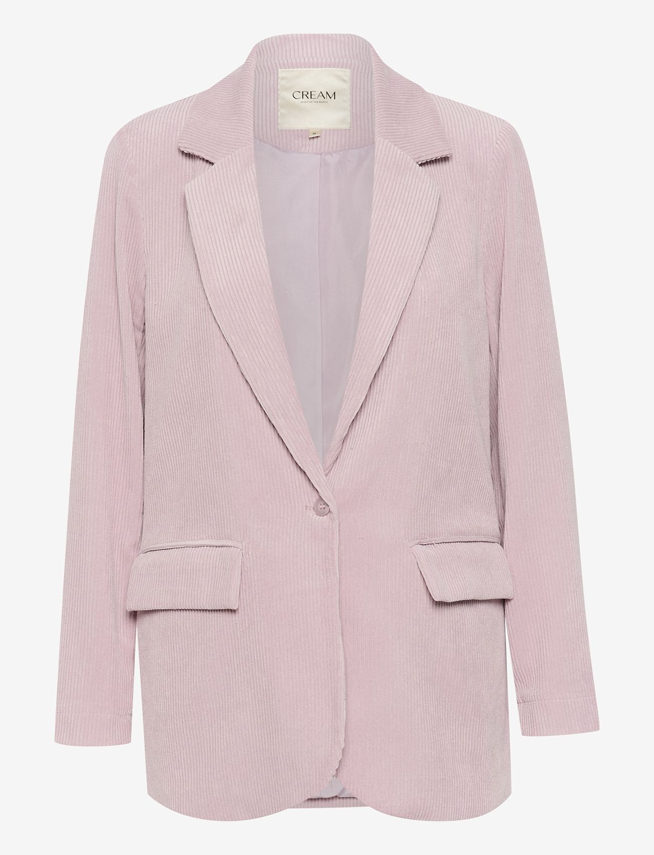 Cream - CRCory Long Sleeve Blazer - enkeltradede blazere - dawn pink - 0