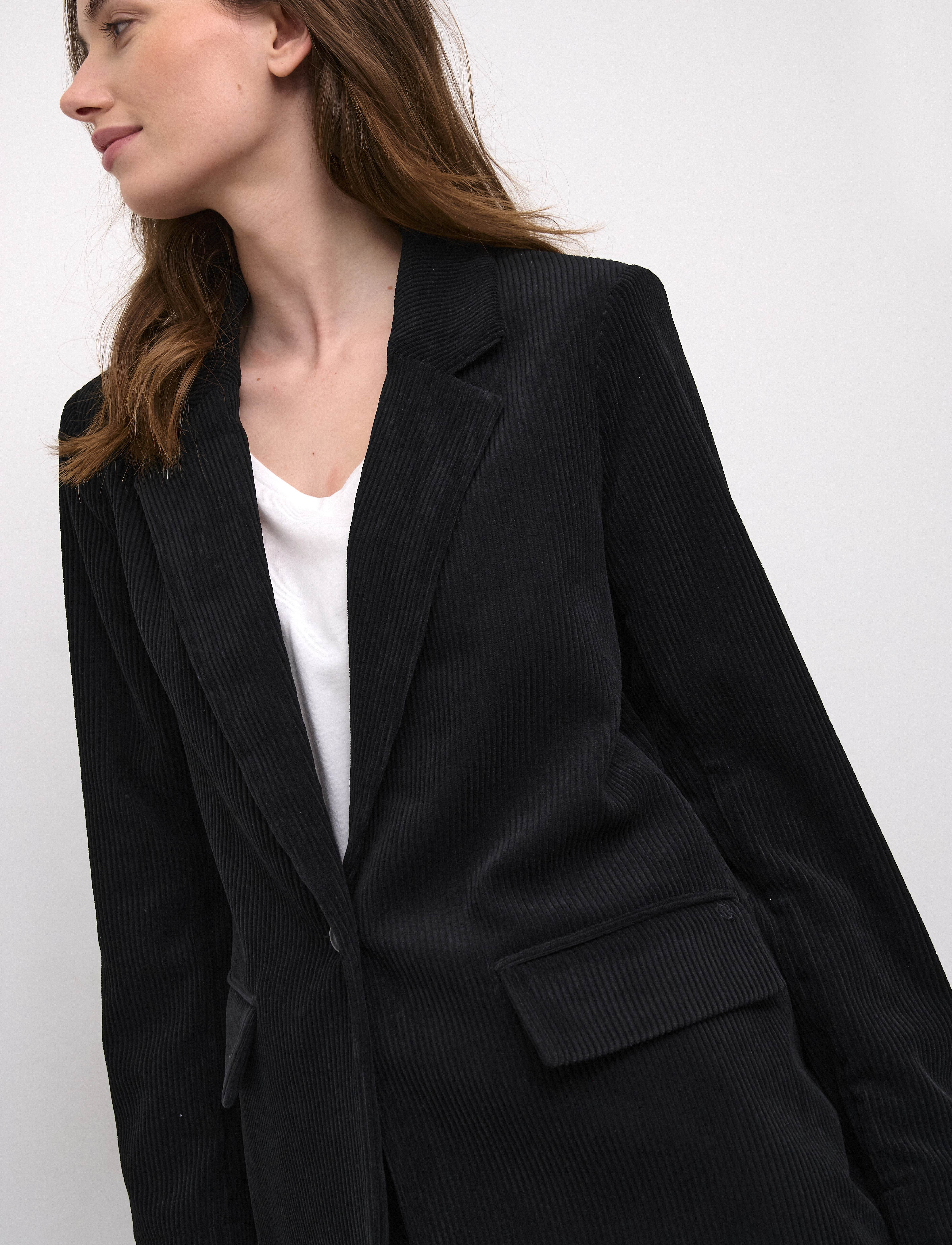 Cream - CRCory Long Sleeve Blazer - pitch black - 5