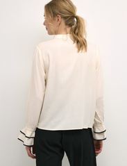Cream - CRCine Blouse - long-sleeved blouses - eggnog - 4