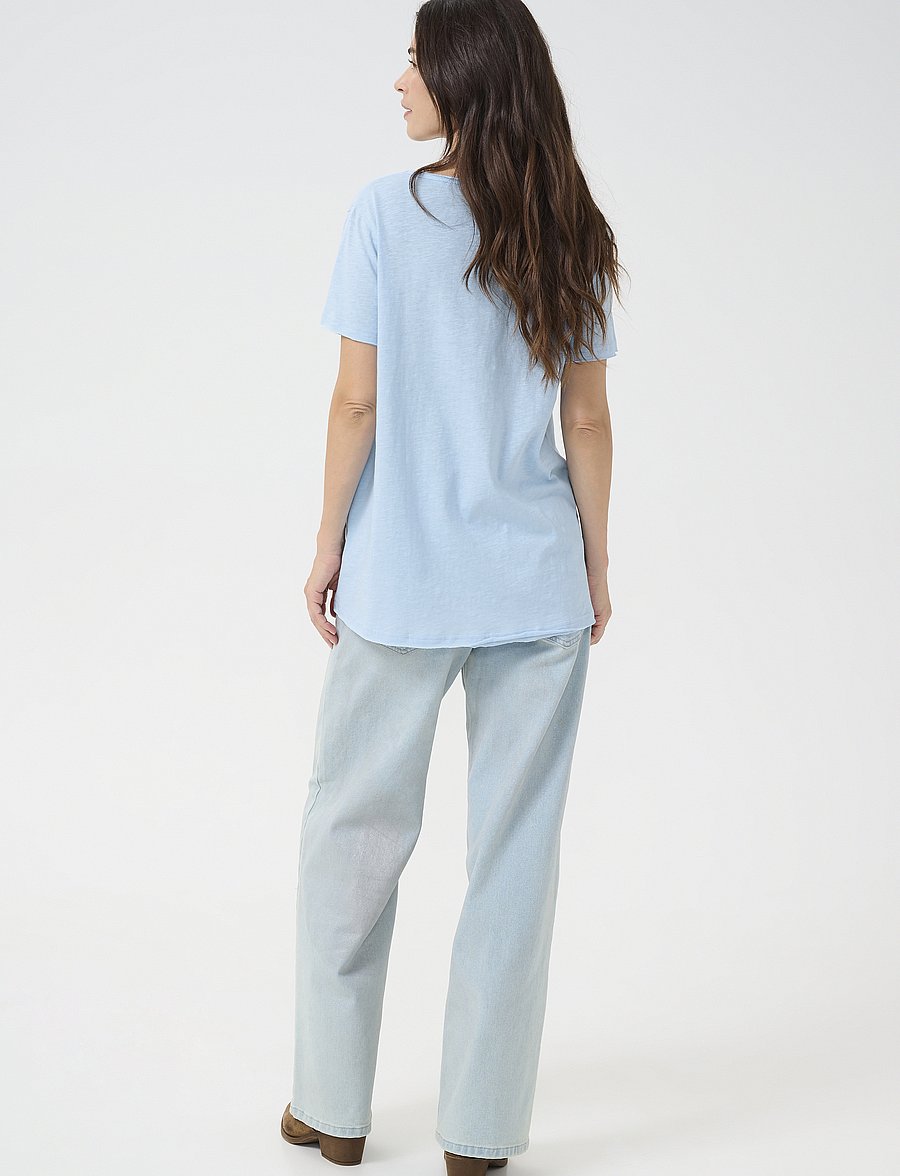 Cream - CRSina T-Shirt - t-shirts - clear sky - 4