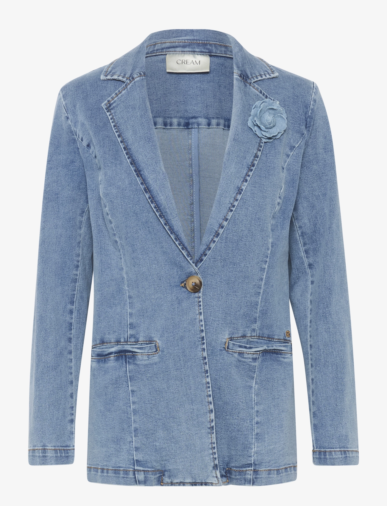 Cream - CRSabbie Denim Blazer - denim blue - 1