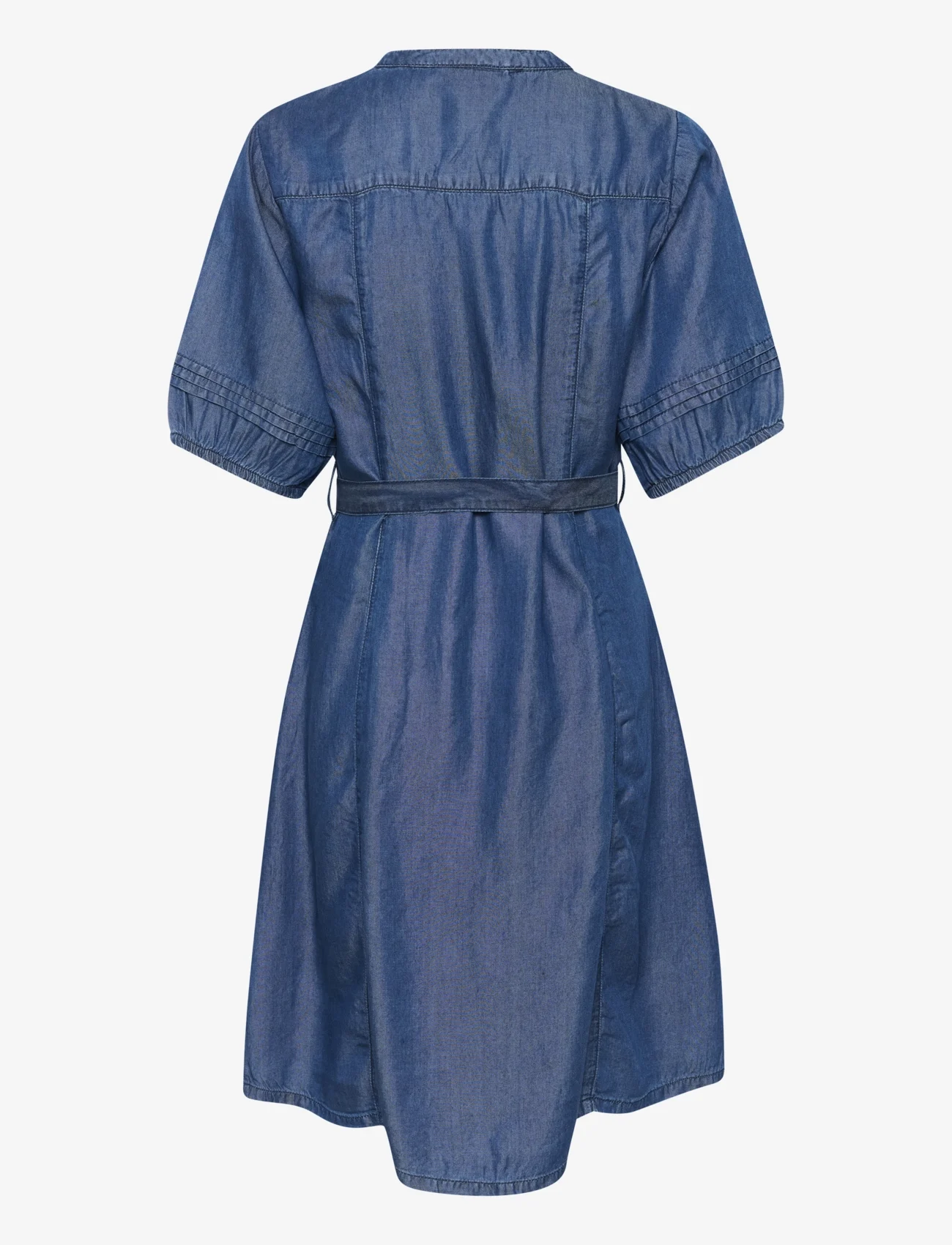 Cream - CRMolly Dress - Zally Fit - särkkleidid - light blue denim - 1