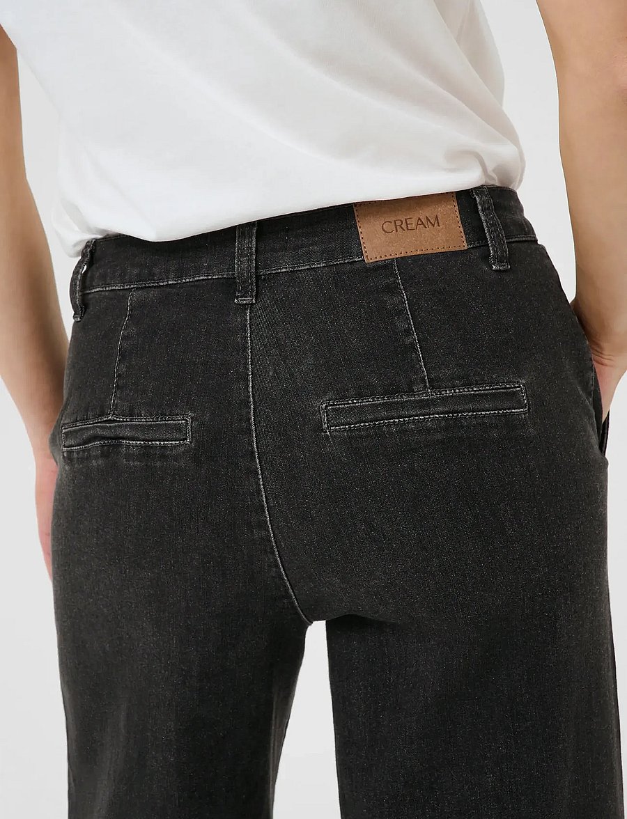 Cream - CRVisti Pant - straight jeans - vancouver dark grey denim - 5