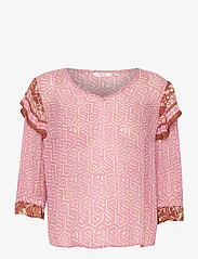 Cream - CRLinea Blouse - blouses korte mouwen - geometric print - 0