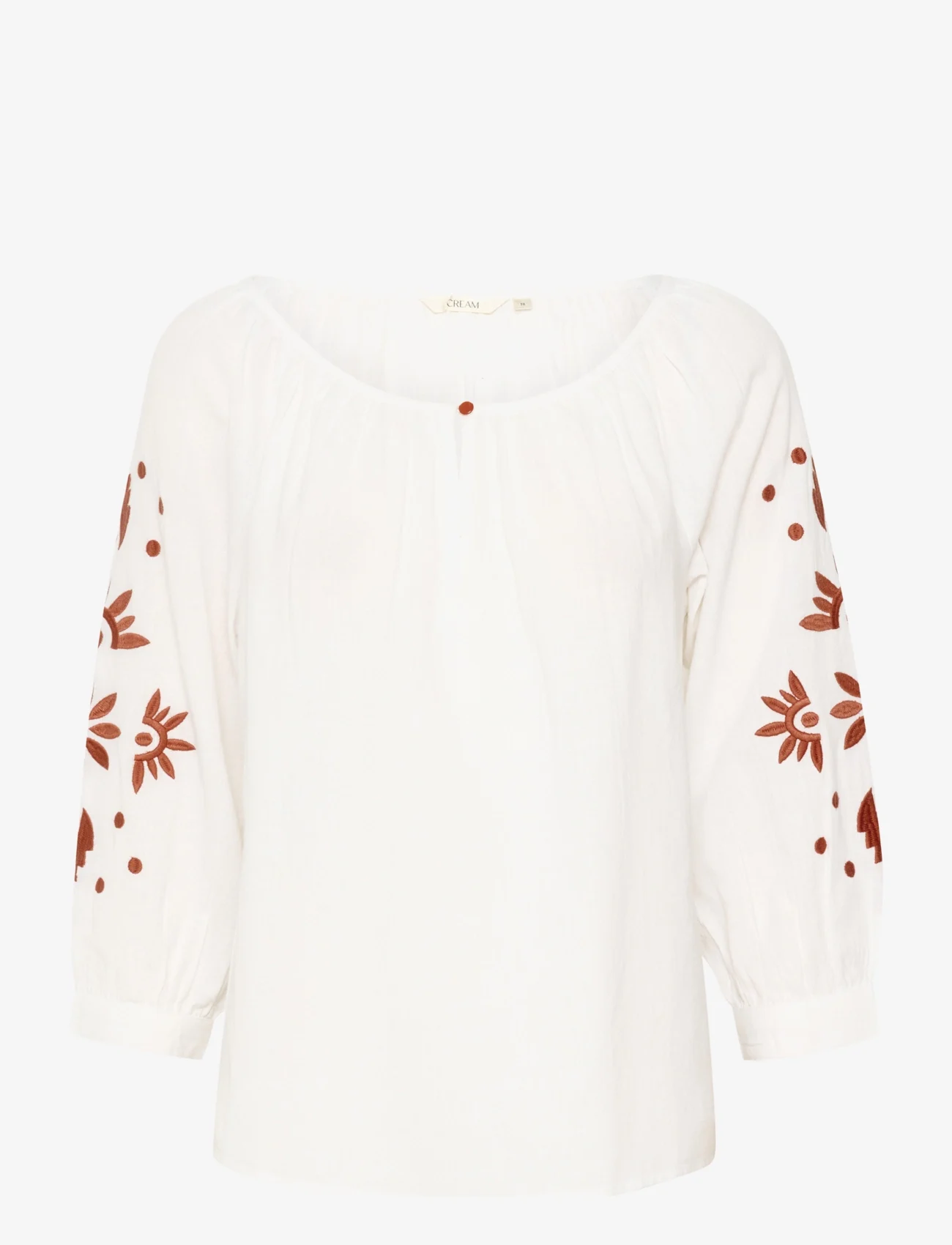 Cream - CRAlexi Blouse - blouses met lange mouwen - snow white - 1