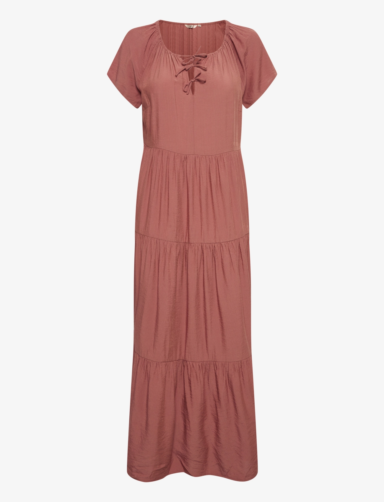 Cream CRIrina Dress - Kleidid - REDWOOD BURL / red