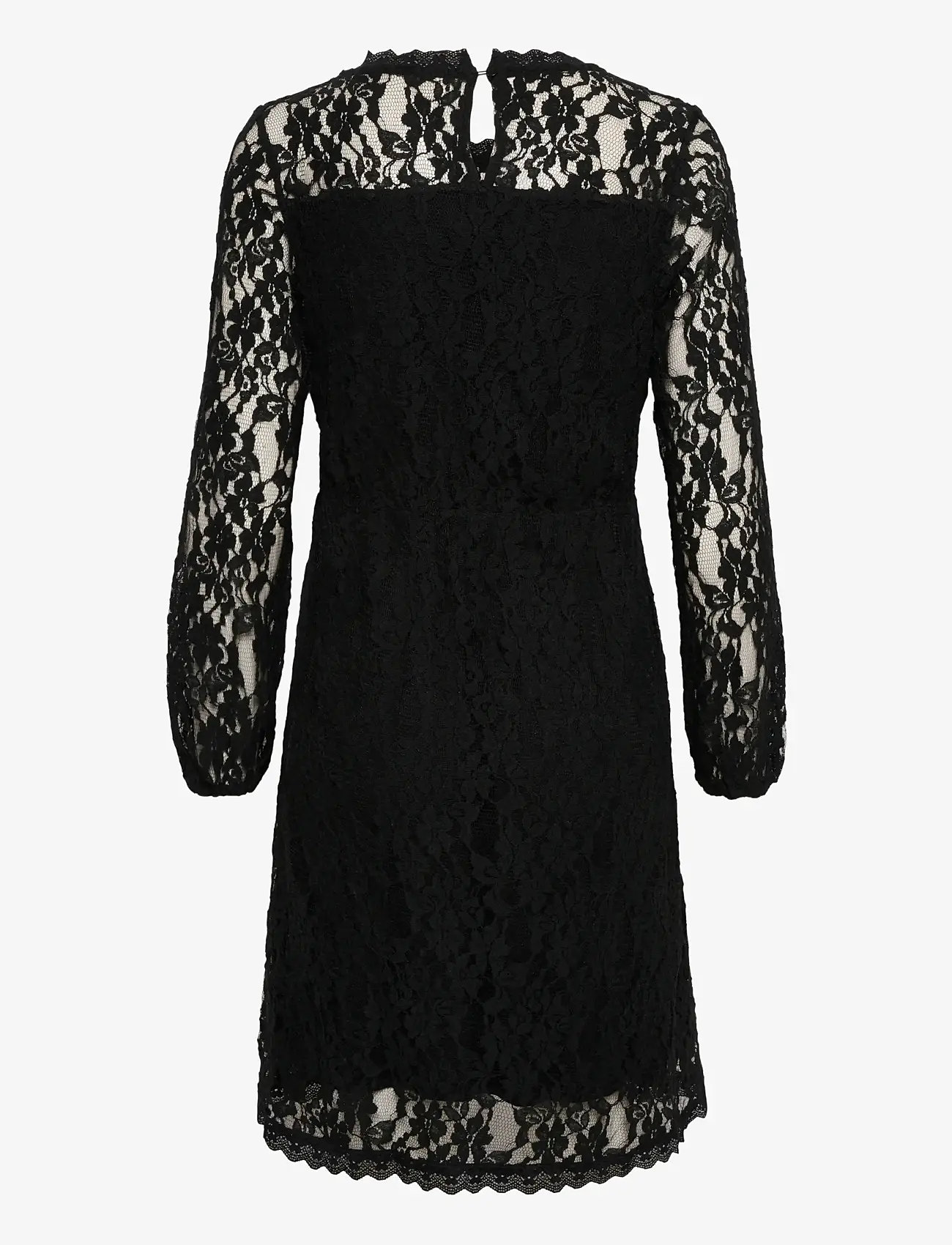 Cream - CRKit Lace LS Dress - Zally fit - pidulikud kleidid - pitch black - 2