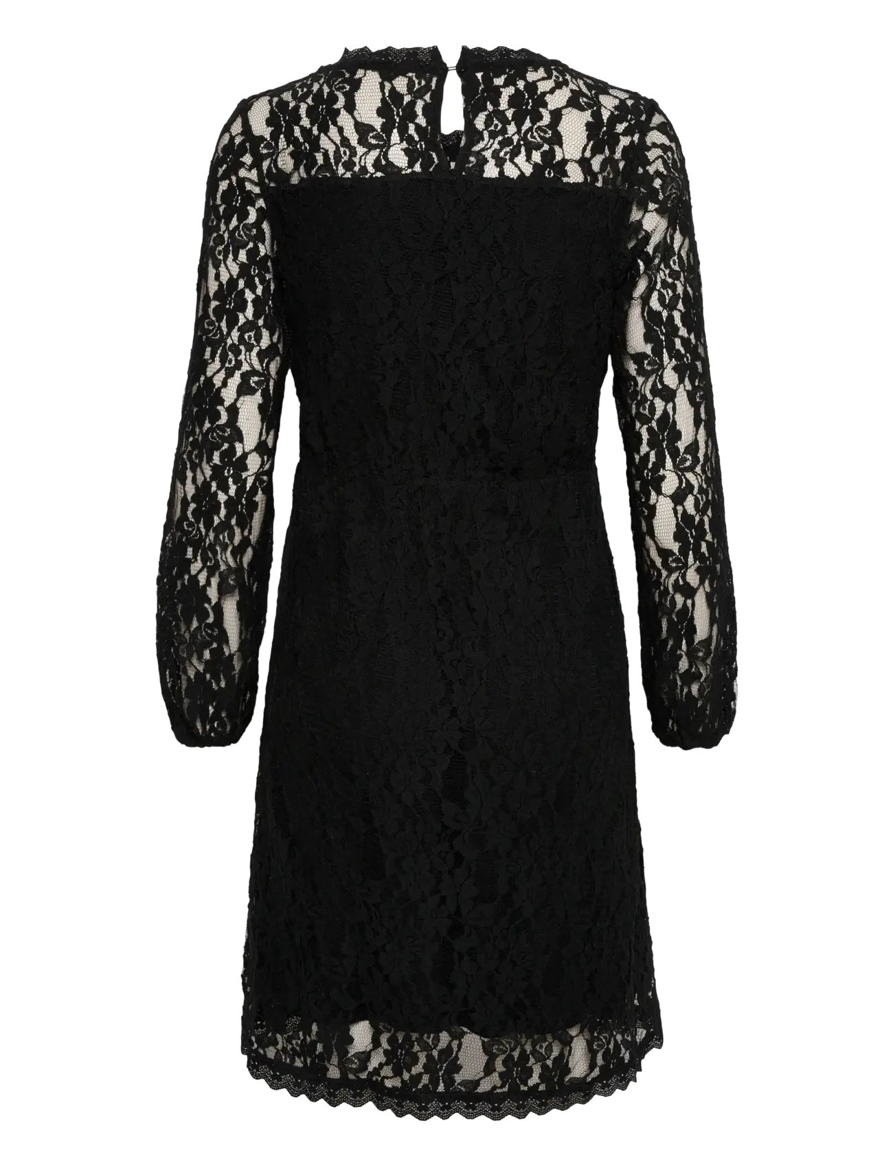 Cream - CRKit Lace LS Dress - Zally fit - partykleider - pitch black - 2