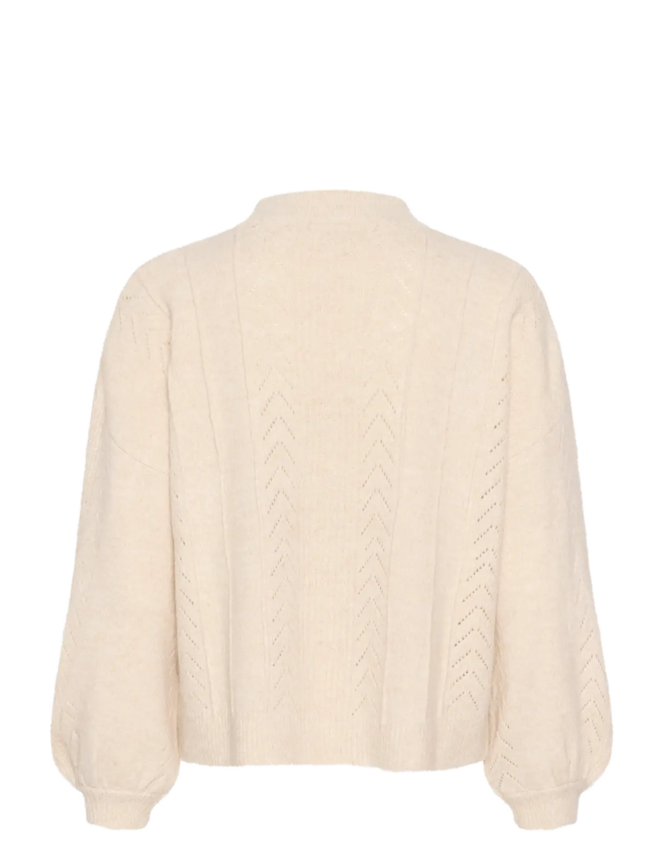 Cream - CRHoliday Knit Cardigan - kardiganid - oat melange - 2