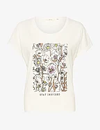 CRIrma T-Shirt - PASTEL FLOWER PRINT