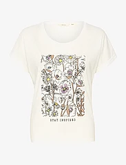 Cream - CRIrma T-Shirt - najniższe ceny - pastel flower print - 0