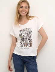 Cream - CRIrma T-Shirt - die niedrigsten preise - pastel flower print - 2