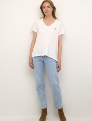 Cream - CRIdiana T-Shirt - laveste priser - snow white - 3