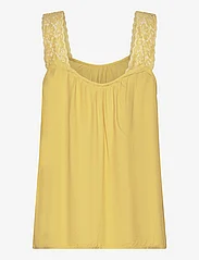 Cream - CRLinga Top - sleeveless tops - misted yellow - 1