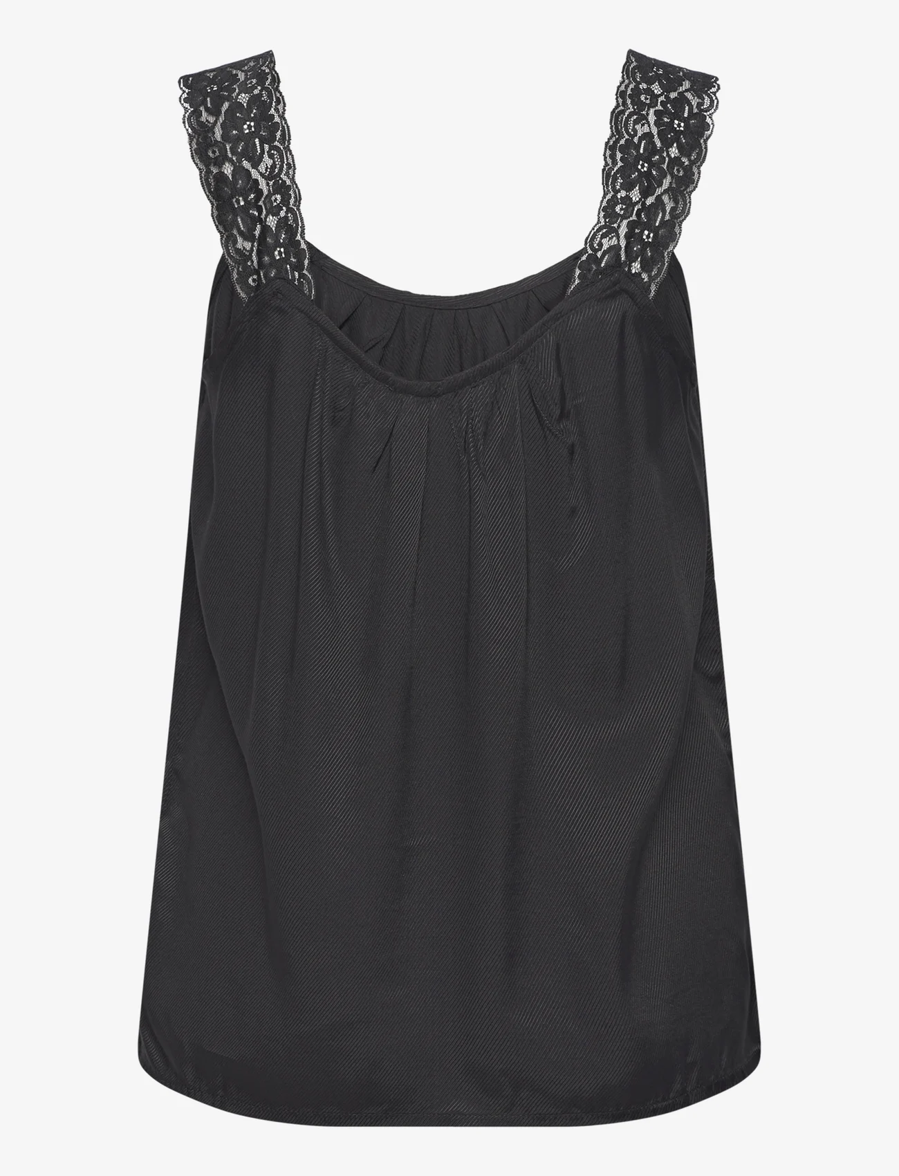 Cream - CRLinga Top - sleeveless tops - pitch black - 1