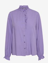 Cream - CRVenea Shirt - langermede skjorter - fairy wren - 1