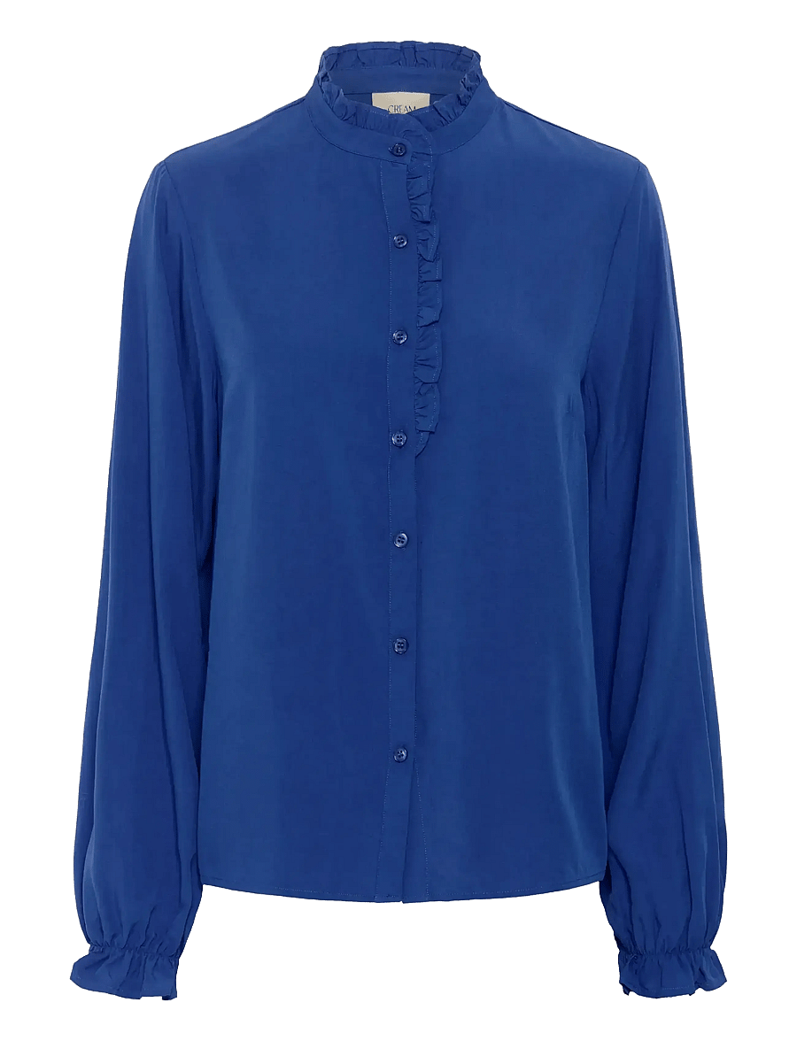 Cream - CRVenea Shirt - långärmade skjortor - galaxy blue - 1