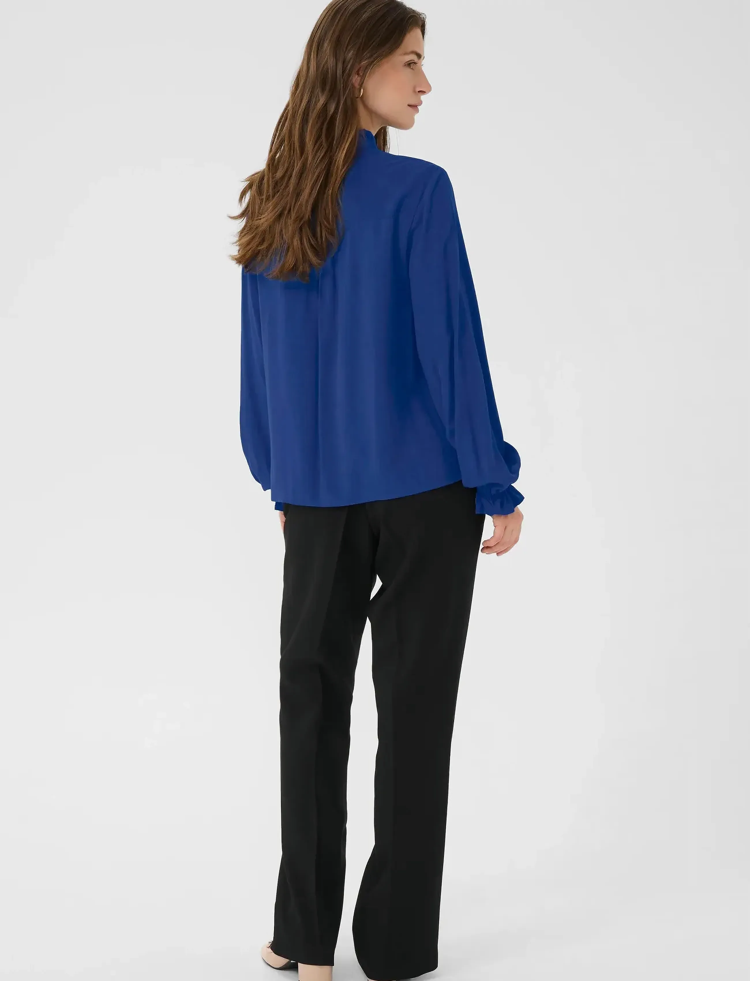 Cream - CRVenea Shirt - long-sleeved shirts - galaxy blue - 4