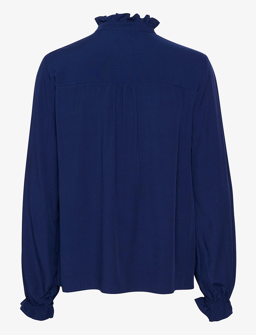 Cream - CRVenea Shirt - langærmede skjorter - ocean cavern - 2