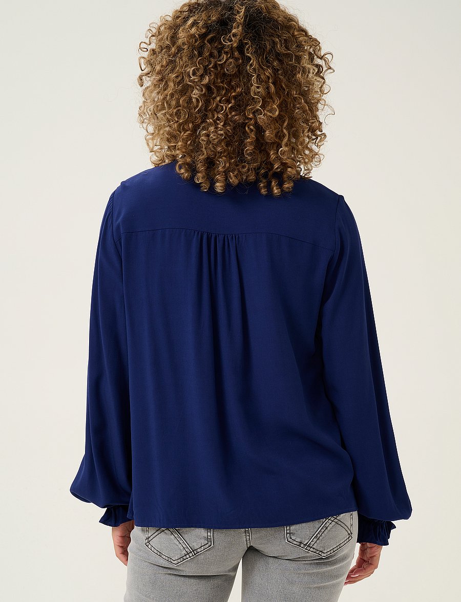 Cream - CRVenea Shirt - langærmede skjorter - ocean cavern - 4