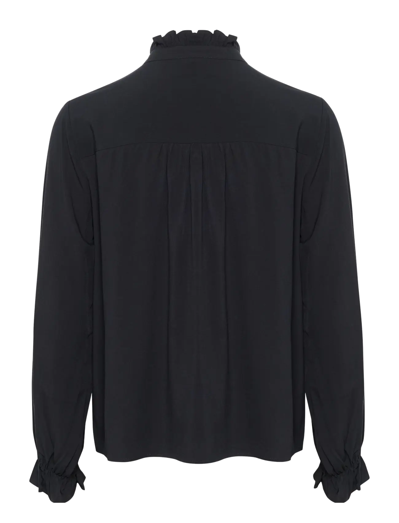 Cream - CRVenea Shirt - langærmede skjorter - pitch black - 2