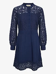 Cream - CRMilla Kaspis dress - Zally Fit - marškinių tipo suknelės - dress blues - 0