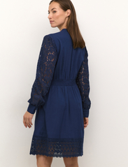 Cream - CRMilla Kaspis dress - Zally Fit - marškinių tipo suknelės - dress blues - 4