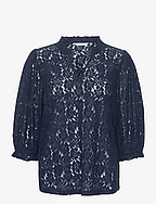 CRKaspis Lace Blouse - DRESS BLUES