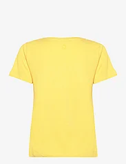 Cream - CRNaia Deep V-neck T-Shirt - t-paidat - misted yellow - 2