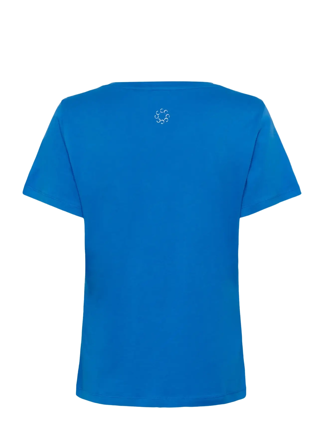 Cream - CRNaia Deep V-neck T-Shirt - t-shirts - palace blue - 2